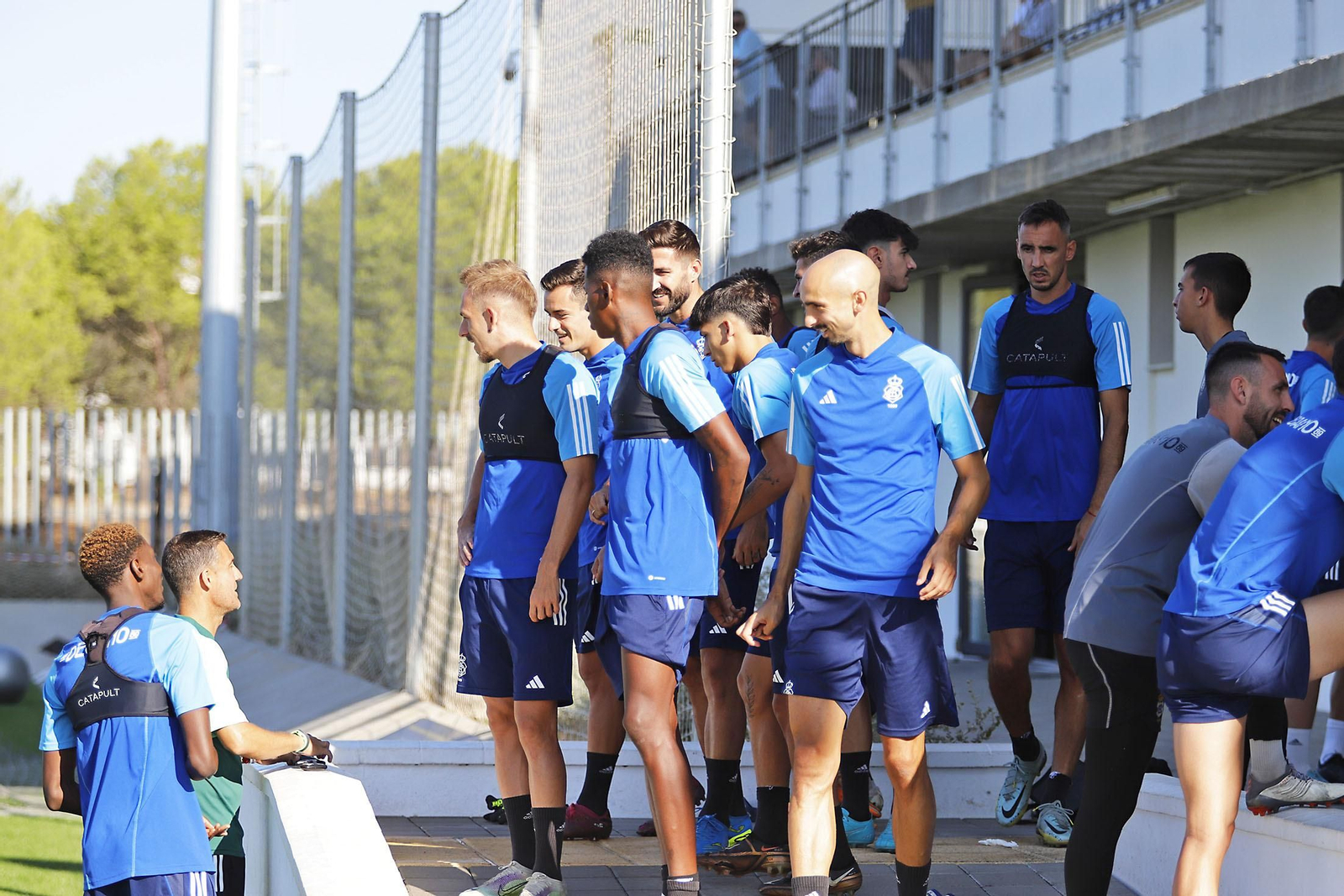 Imágenes del entrenamiento del Recreativo de Huelva