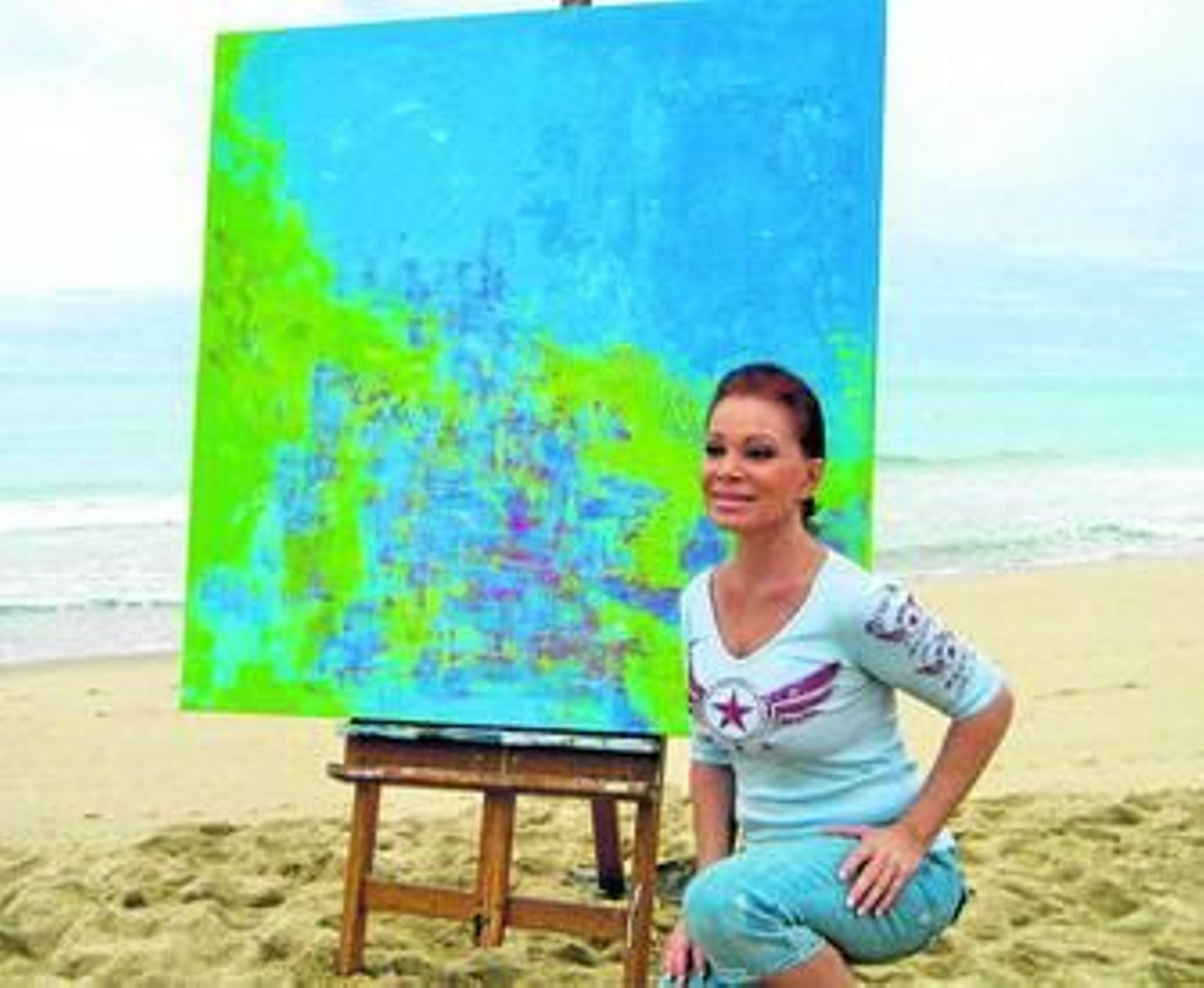 Paloma San Basilio ha decidido volcar sus esfuerzos a su otra gran pasión: la pintura.