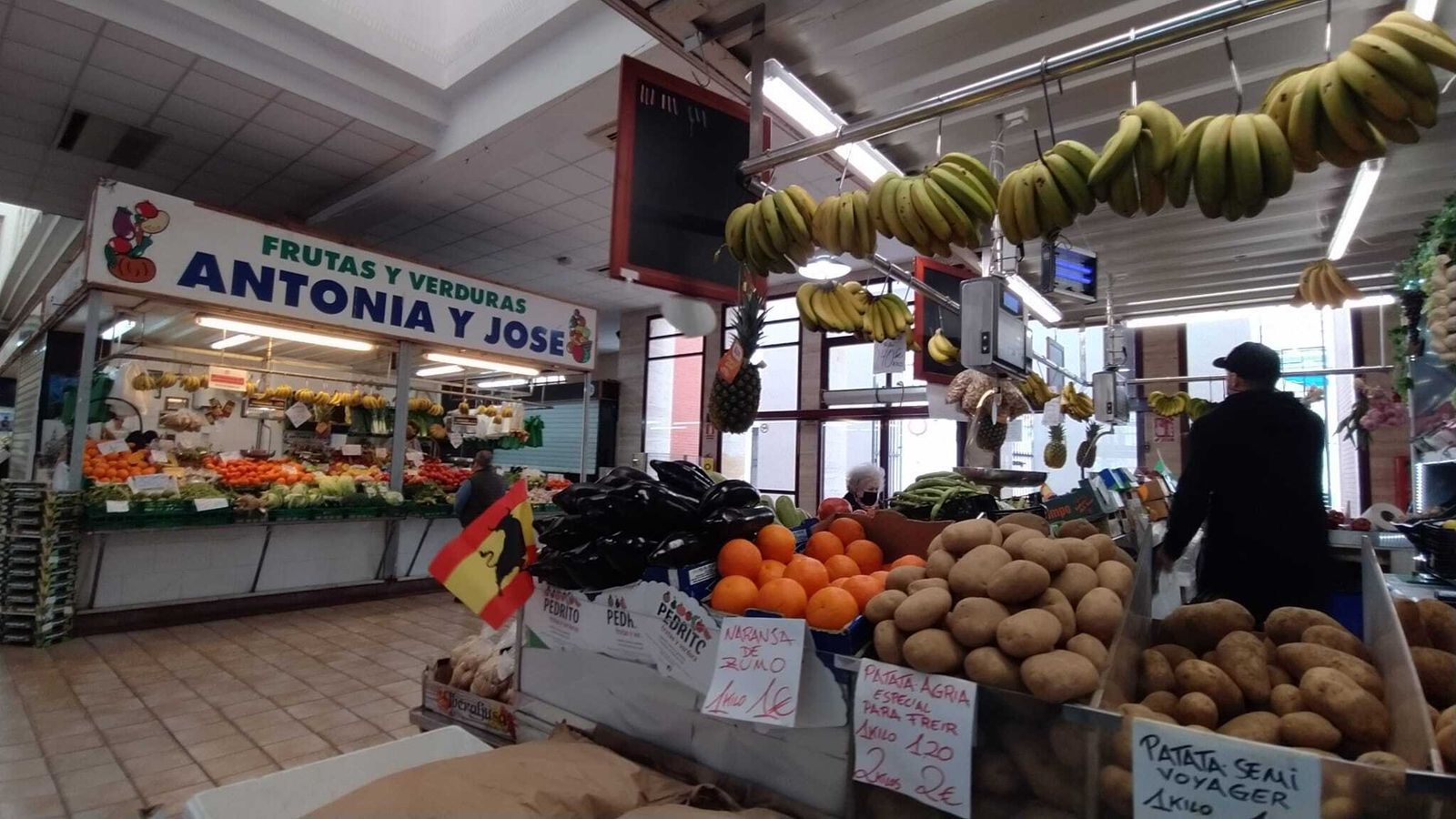 Puestos del Mercado Central.