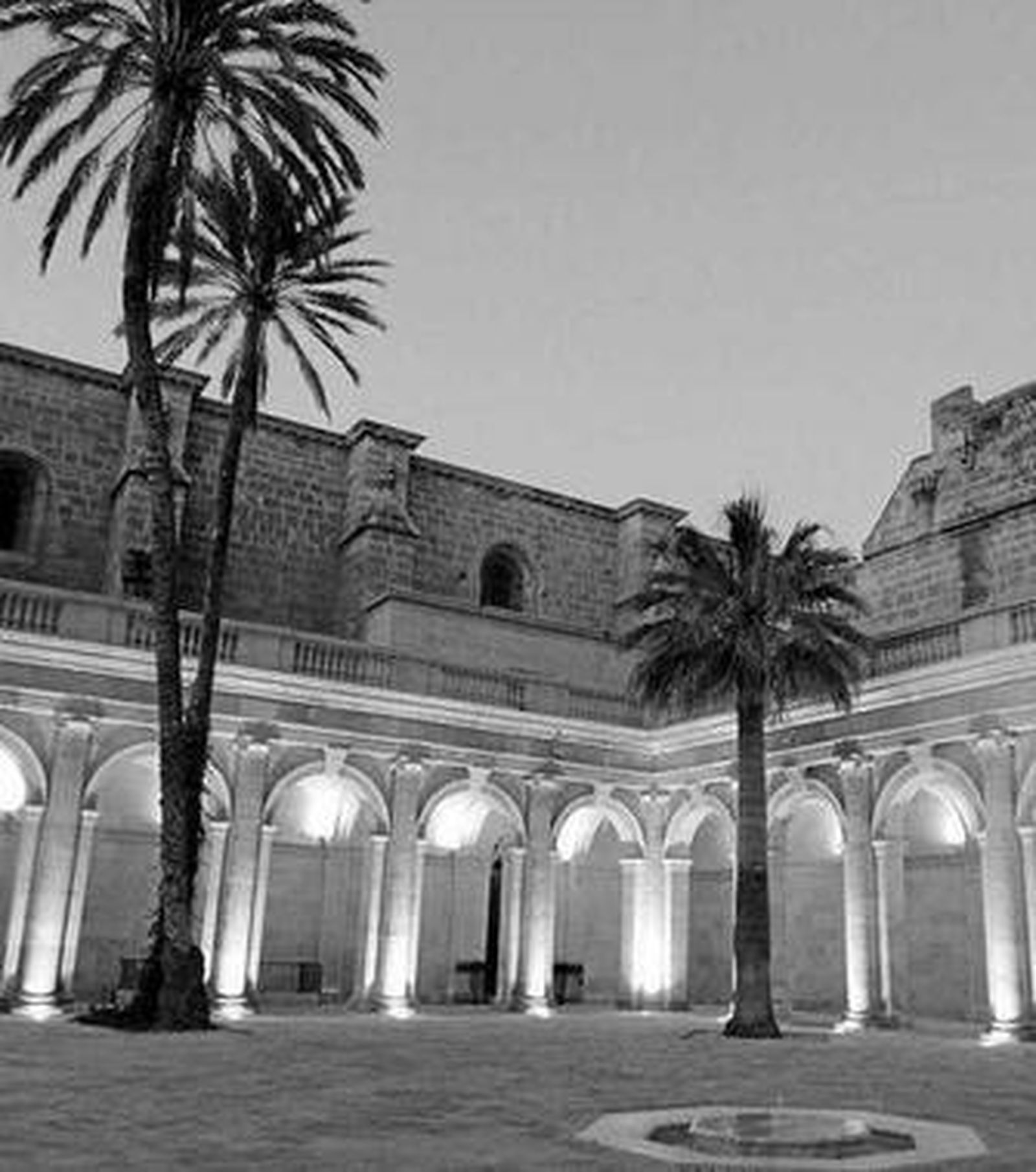 Vista general del Claustro de la Catedral que acogerá los conciertos.