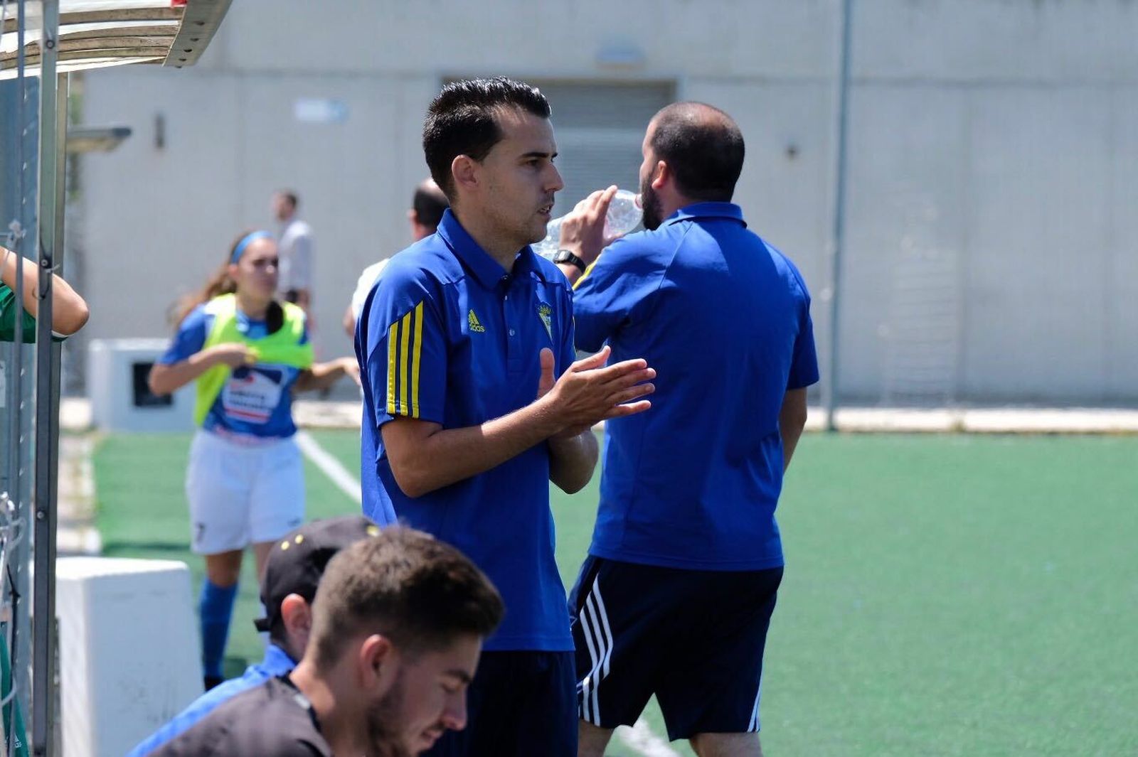 Emilio Soler es el responsable de la plantilla del Cádiz femenino.