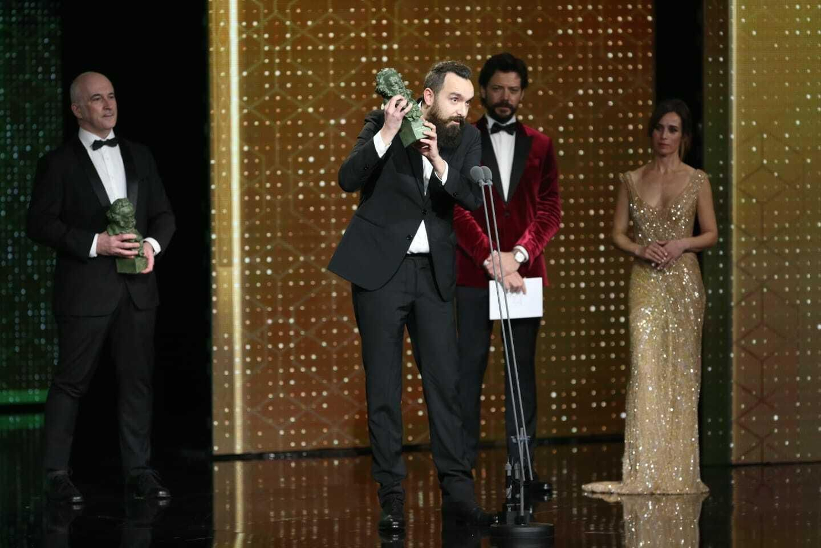 Los premiados en la gala de los Goya 2020 en Málaga. Los premiados en la gala de los Goya 2020 en Málaga.