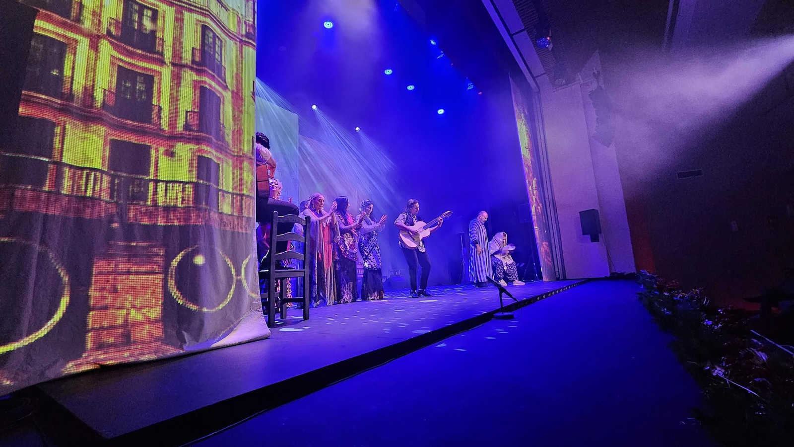 Fotos de la Navidad flamenca en San Roque con el espectáculo "Farrucos y Fernández"