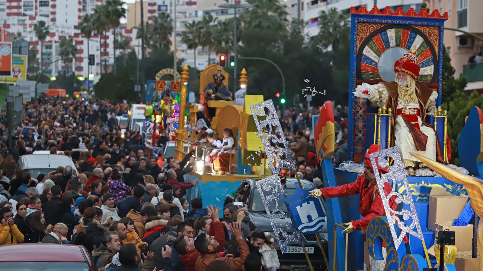 Cabalgata de los Reyes Magos en Algeciras