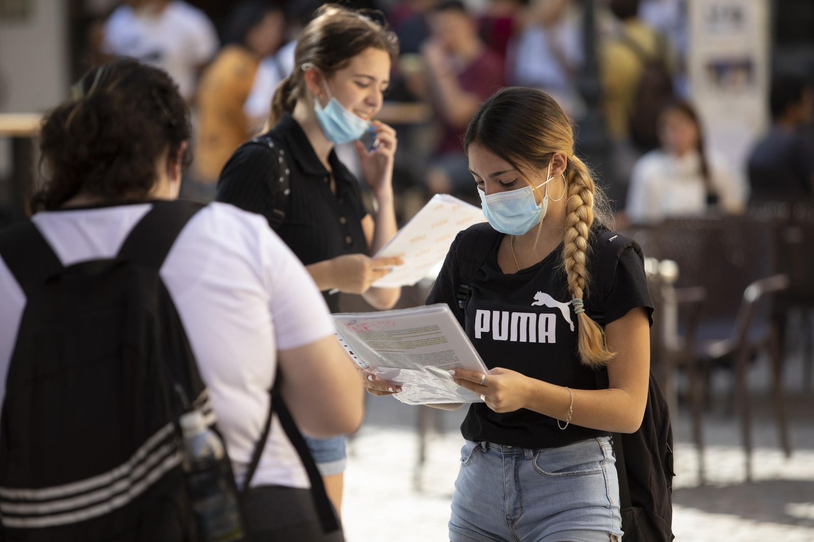Imagen de archivo de la Selectividad de julio de 2020.