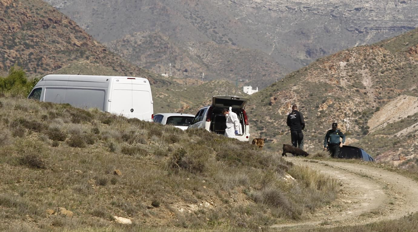Registro en la finca donde ocultaron el cuerpo de Gabriel