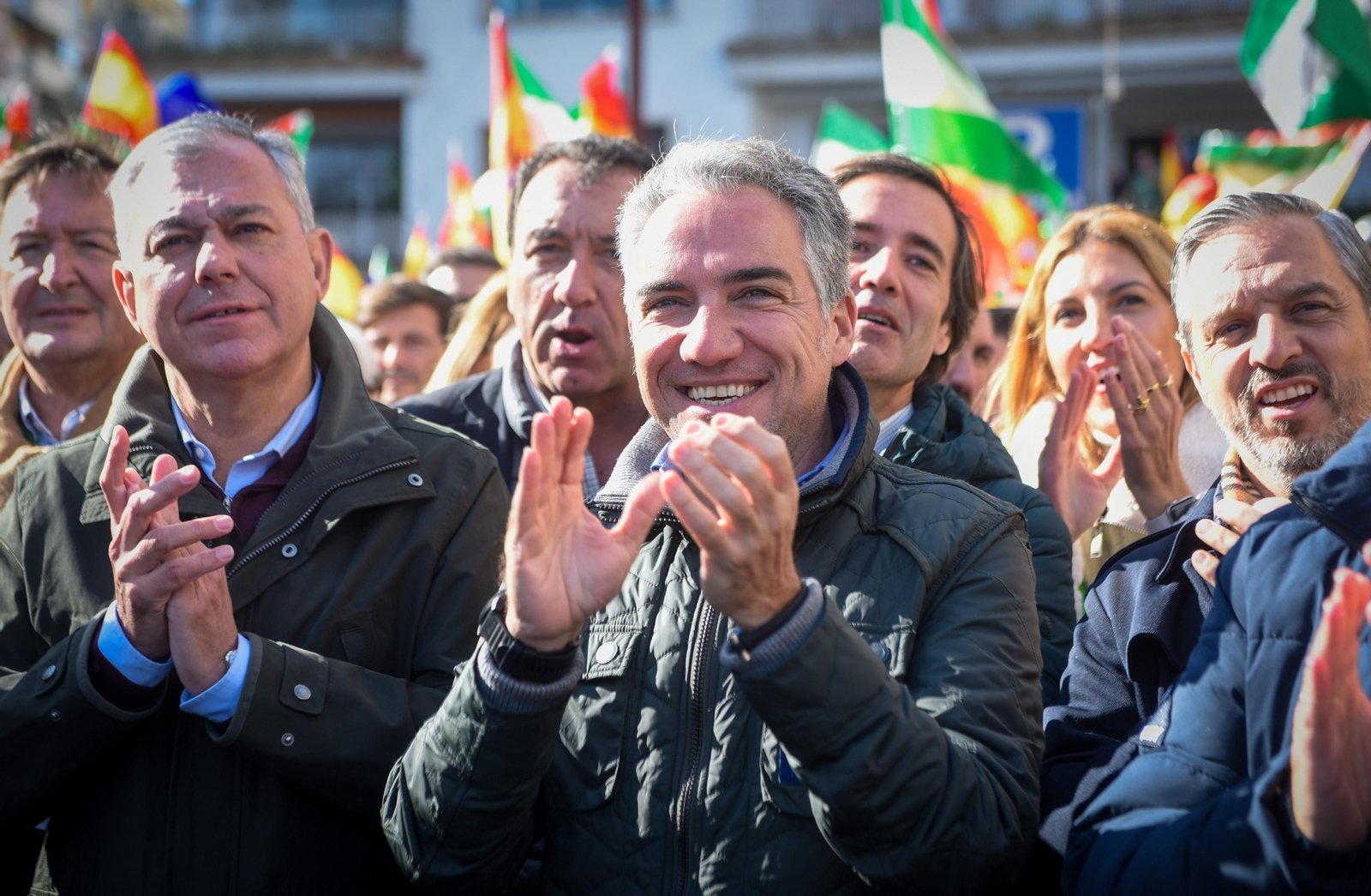 Concentración en Sevilla contra la amnistía y en defensa de Andalucía