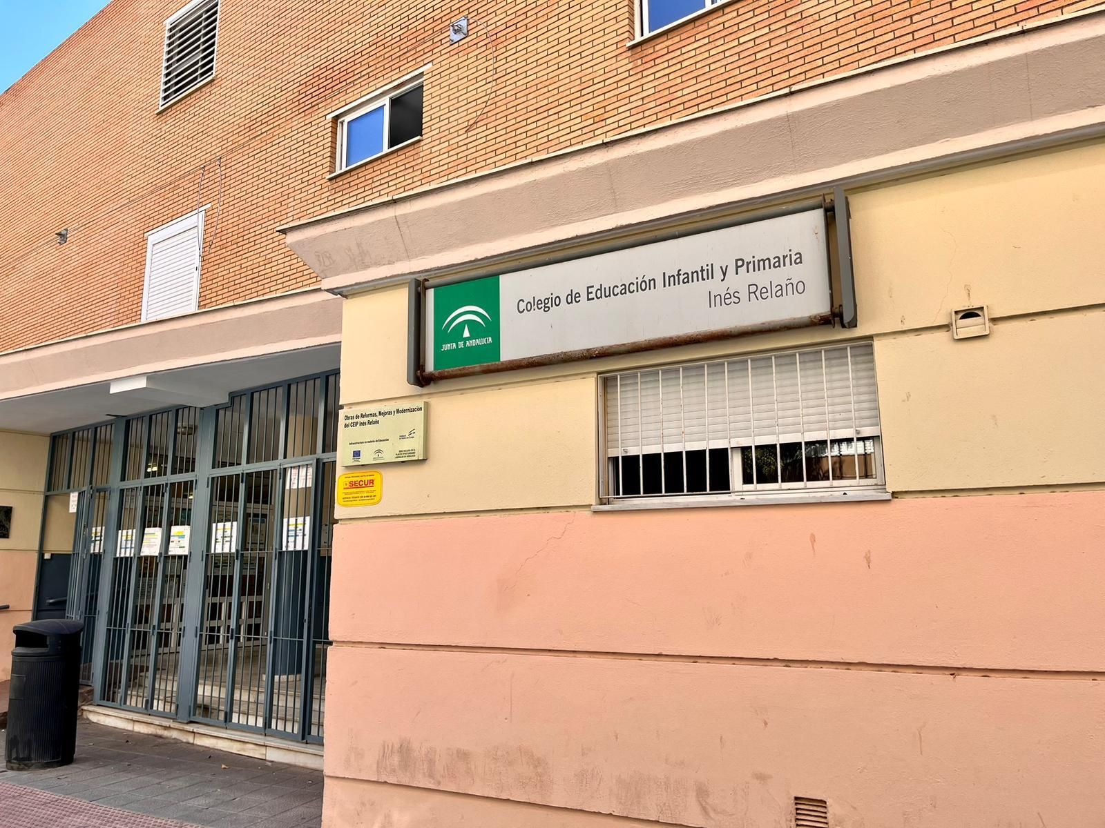 CEIP Inés Relaño, en el barrio de Pescadería de Almería capital.