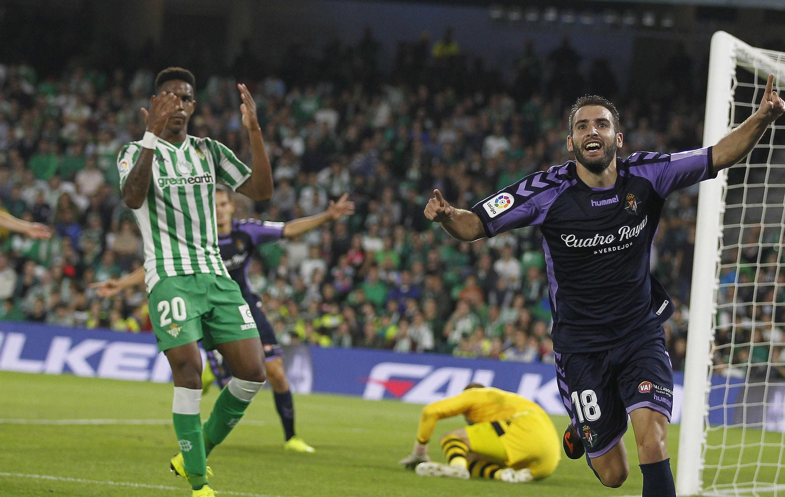 Las imágenes del Betis-Valladolid