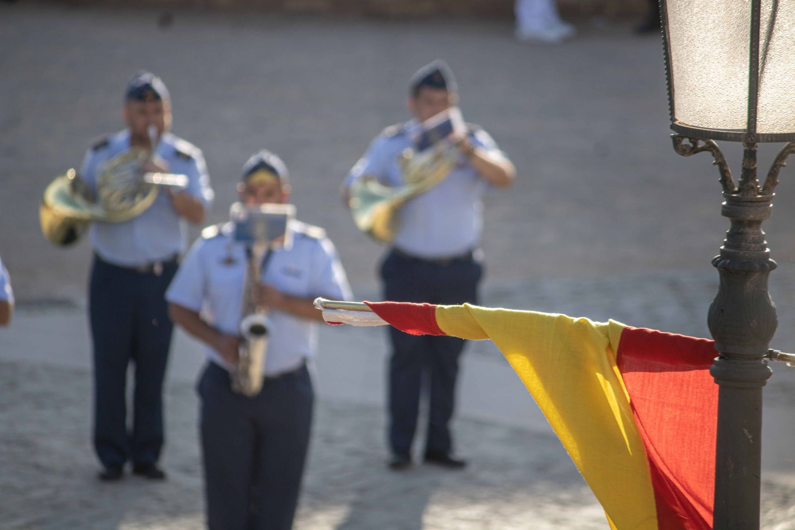 Las bandas de música se lucen antes del Día de las Fuerzas Armadas en Granada