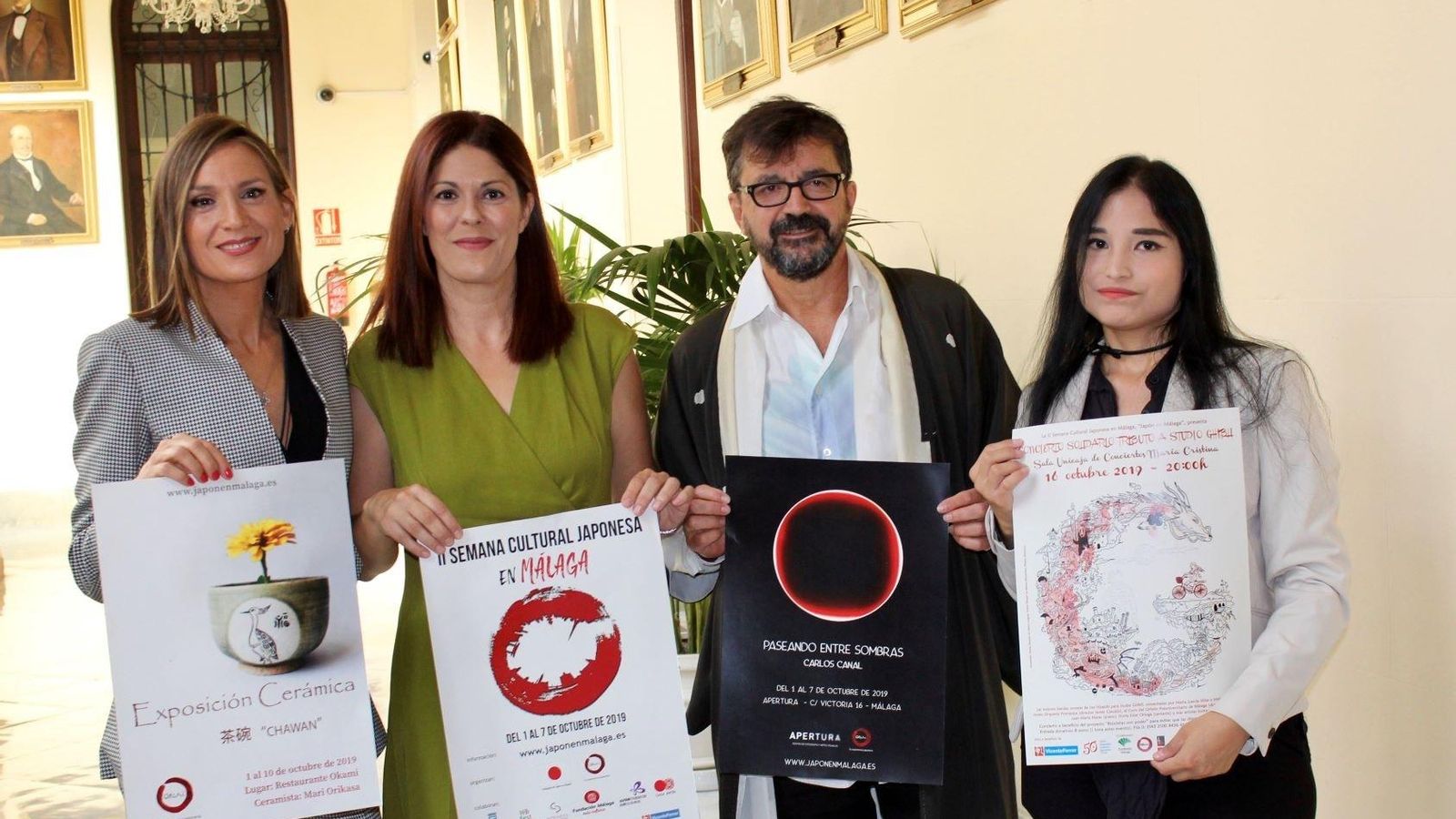 Presentación de la Semana Cultural Japonesa en el Ayuntamiento.