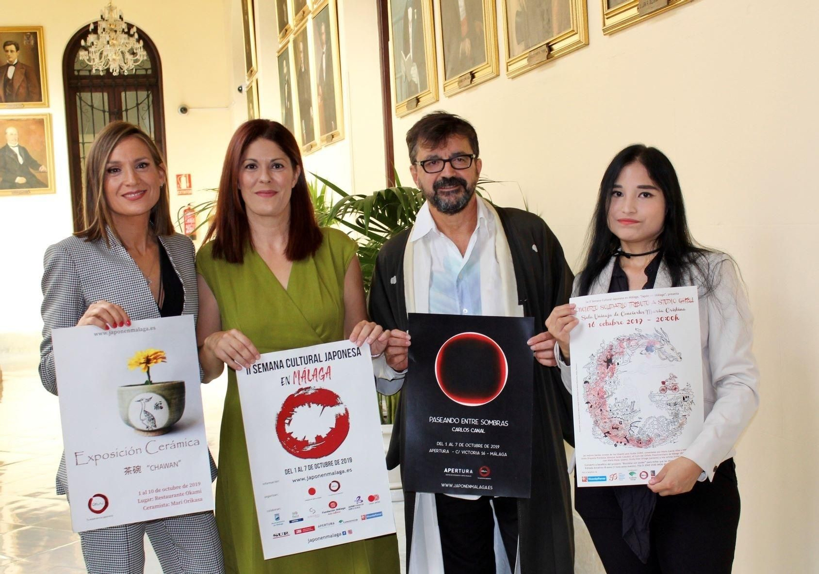 Presentación de la Semana Cultural Japonesa, este miércoles, en el Ayuntamiento.