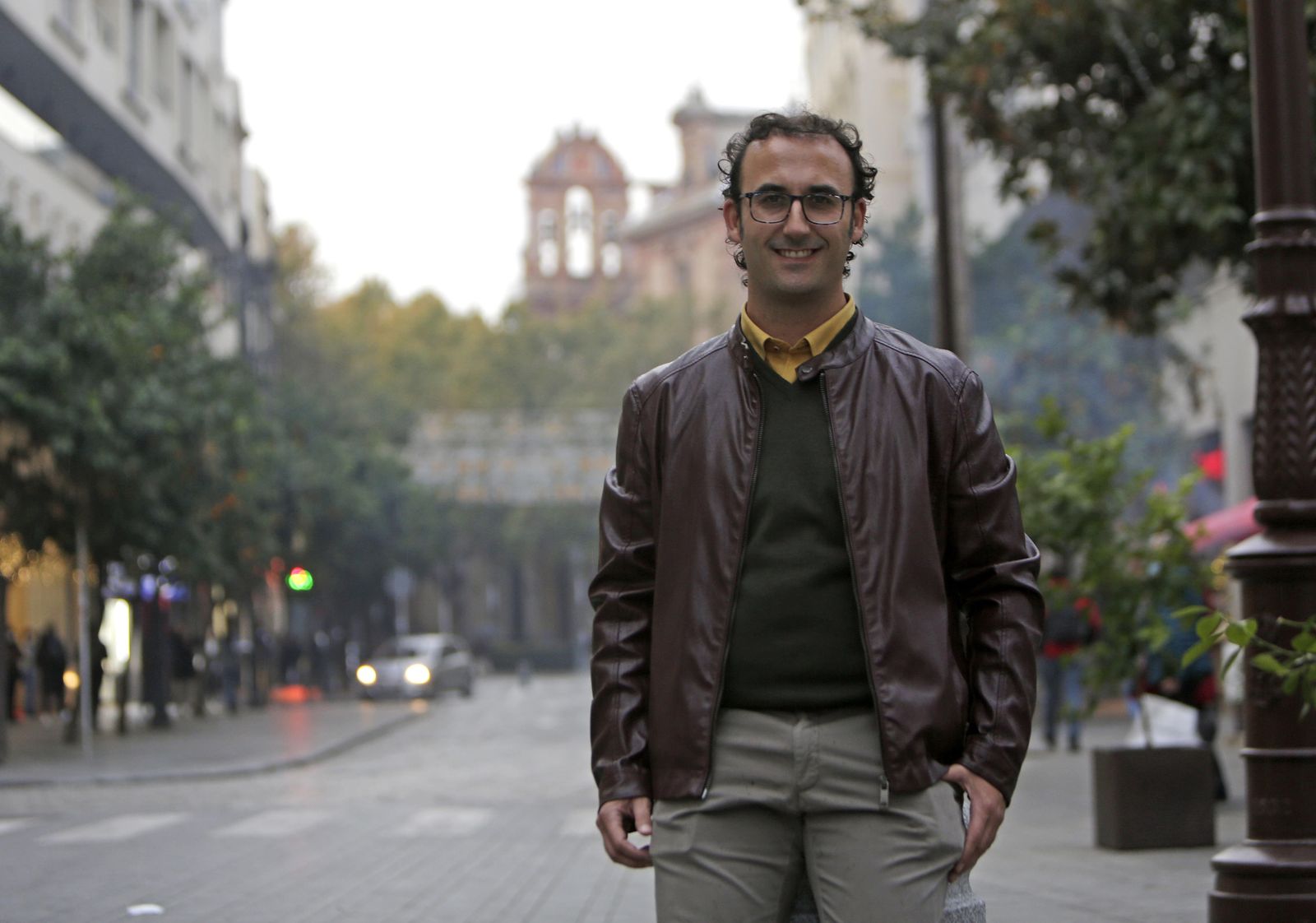 Carlos Font Gavira, durante la entrevista.