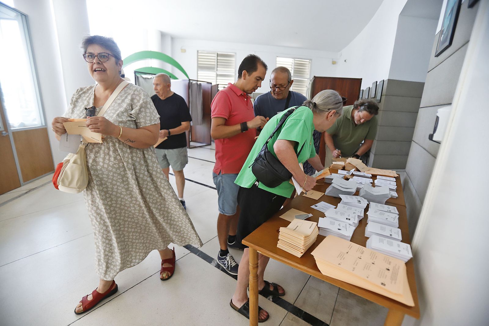 Las fotos de la jornada de Elecciones Generales del 23-J en Huelva