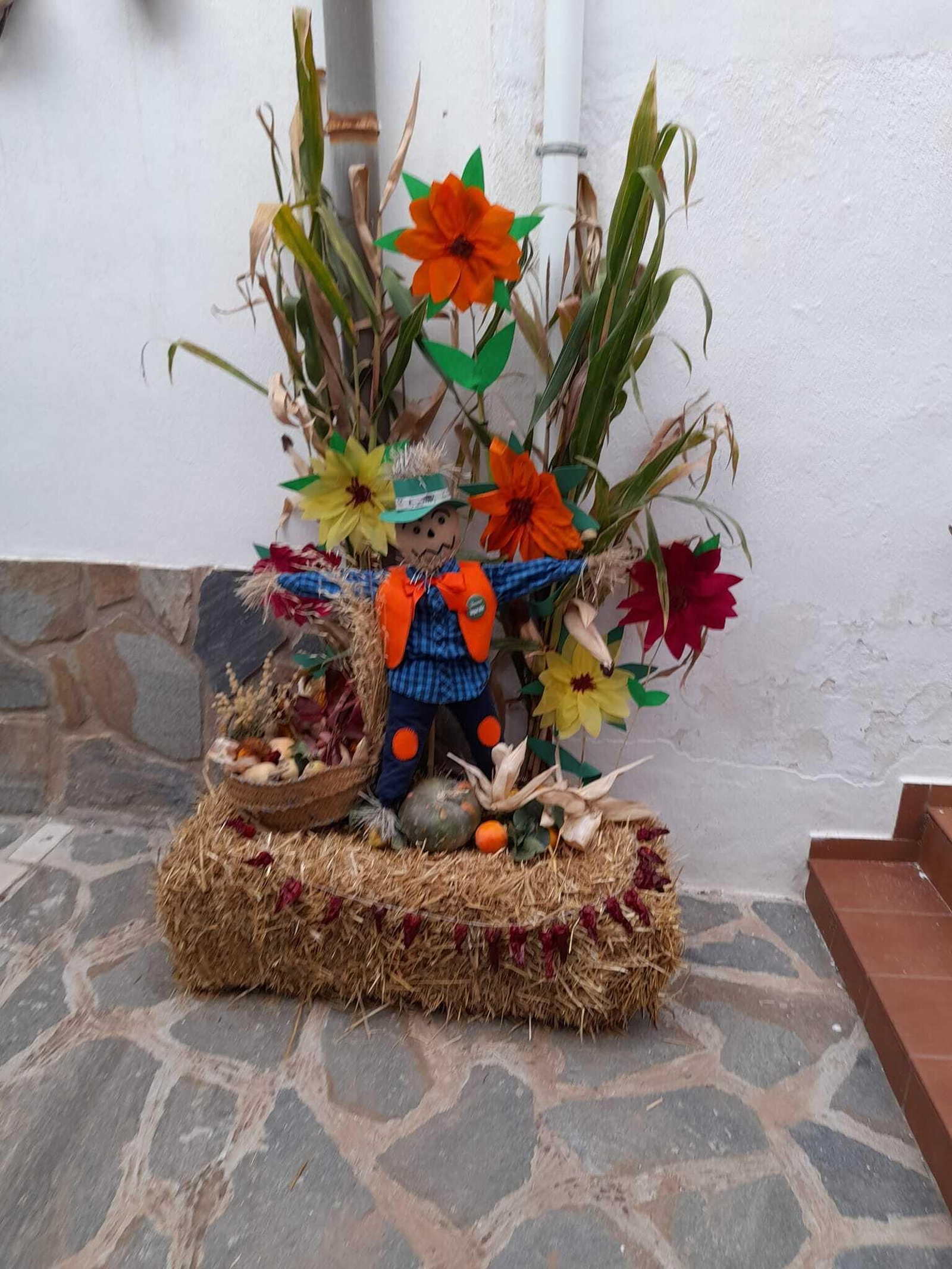 Bacares viste sus calles de otoño como reclamo turístico