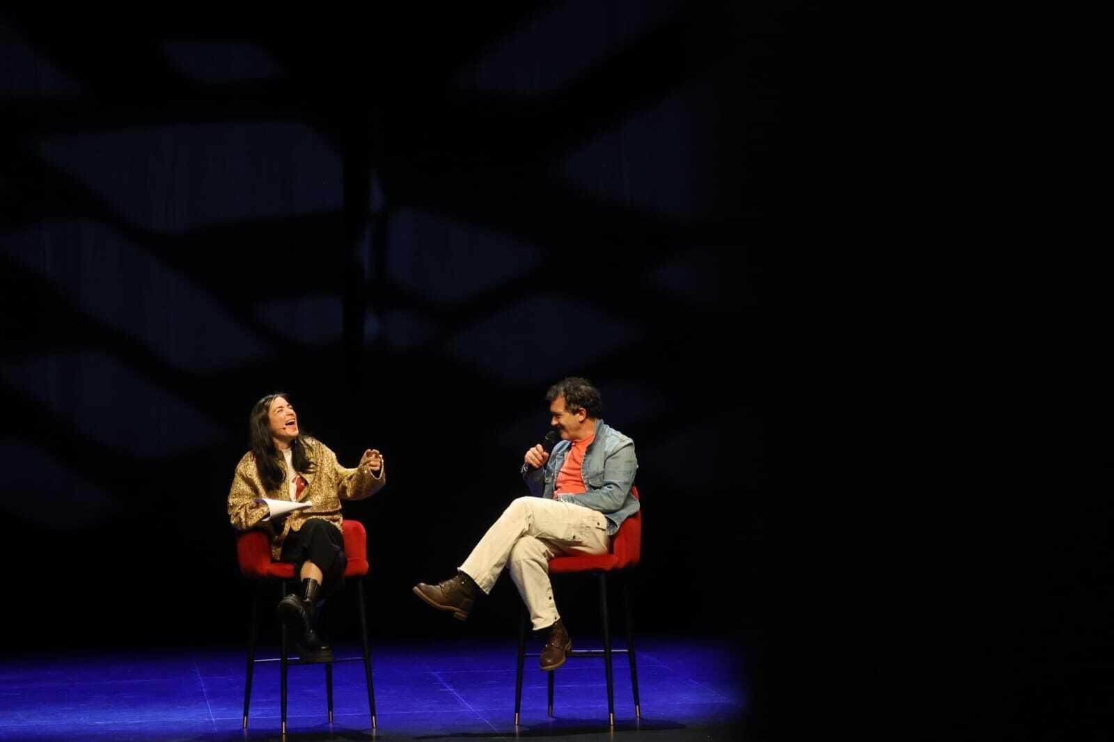 Antonio Banderas a los jóvenes malagueños: “hay que acercarse al arte para tener personalidad y no ser manipulado”