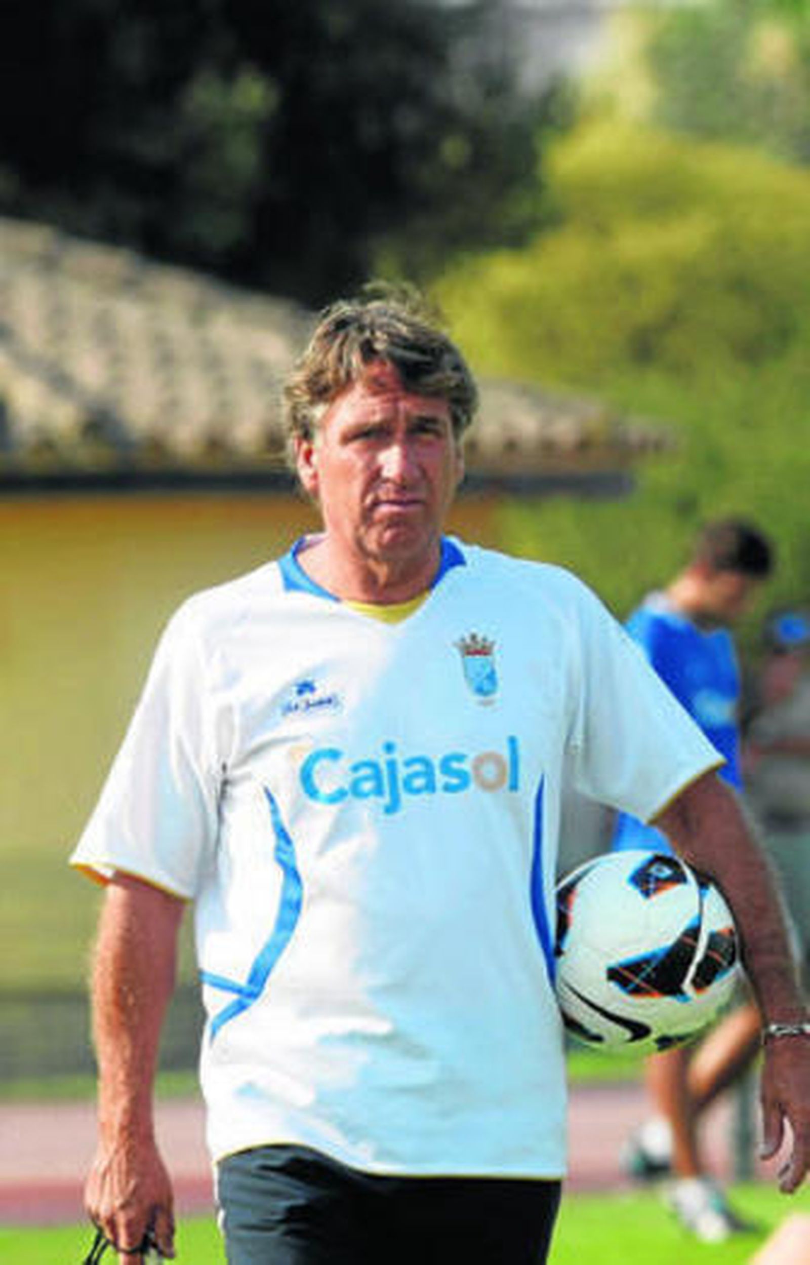 Esteban no quiere relajaciones ante el Mirandés.