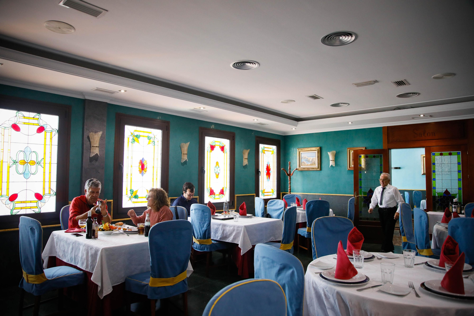 Imágenes del reportaje gastronómico en Casa Blas