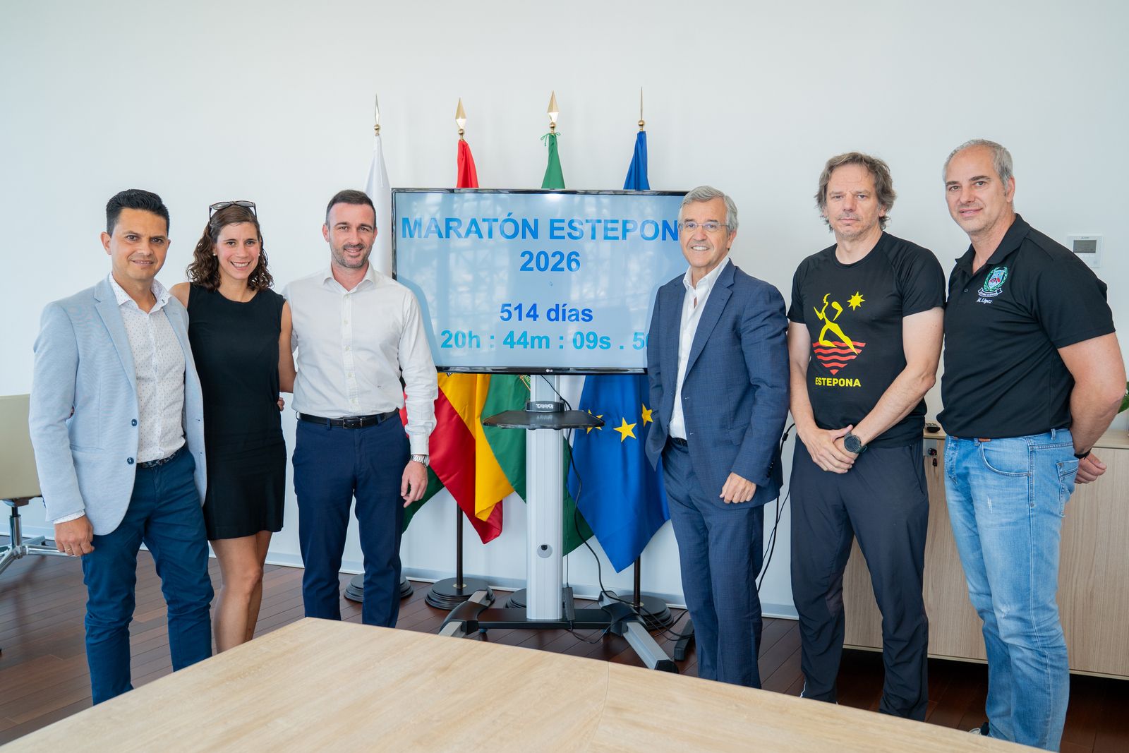 Presentación del Maratón de Estepona.