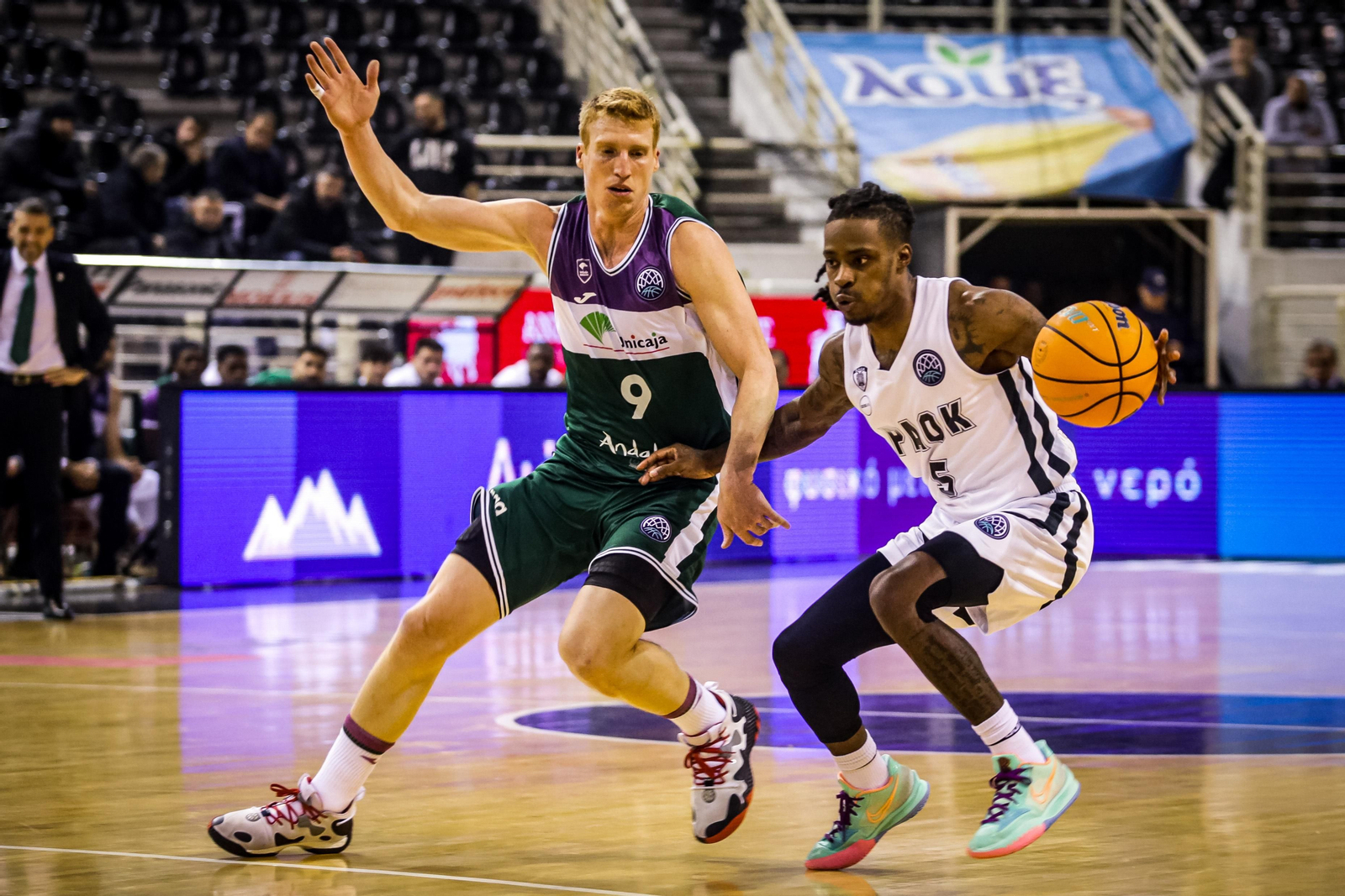 El PAOK - Unicaja, en fotos