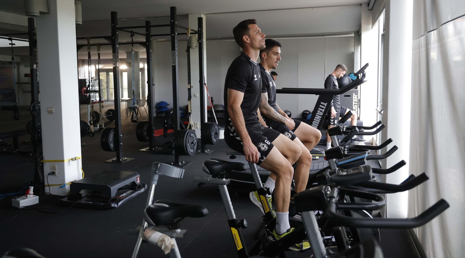 Las fotos del primer entrenamiento de la Balona después de sus vacaciones de Navidad