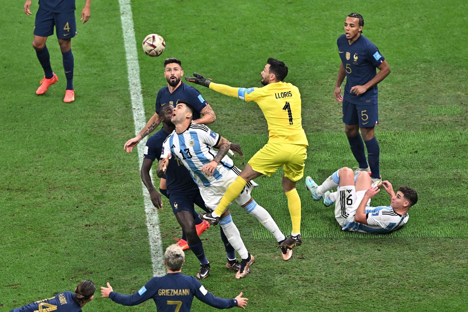 Final del Mundial de Qatar: Argentina-Francia, en imágenes