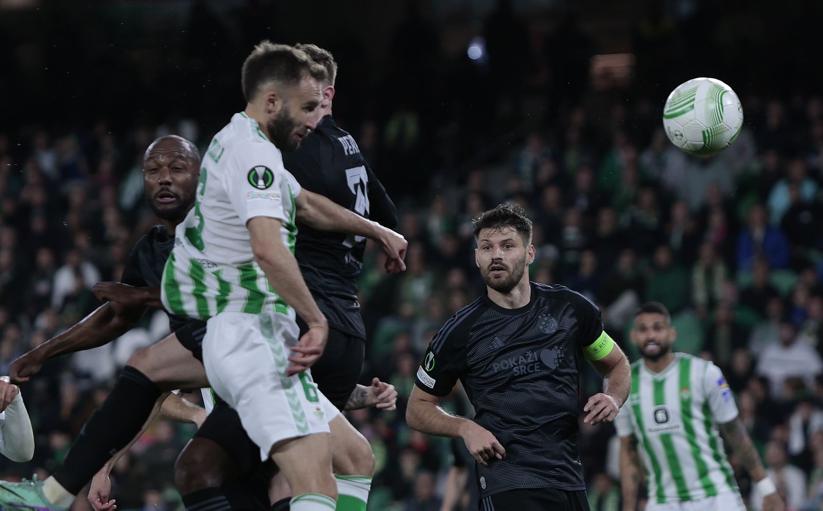 Las imágenes del Betis - Dinamo de Zagreb
