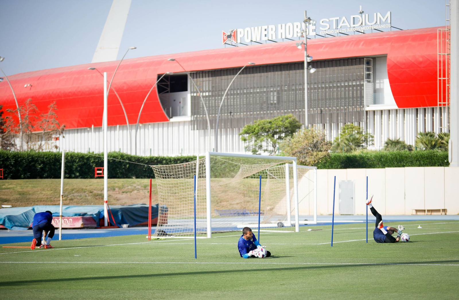 Primer entrenamiento pretemporada del Almería, en imágenes