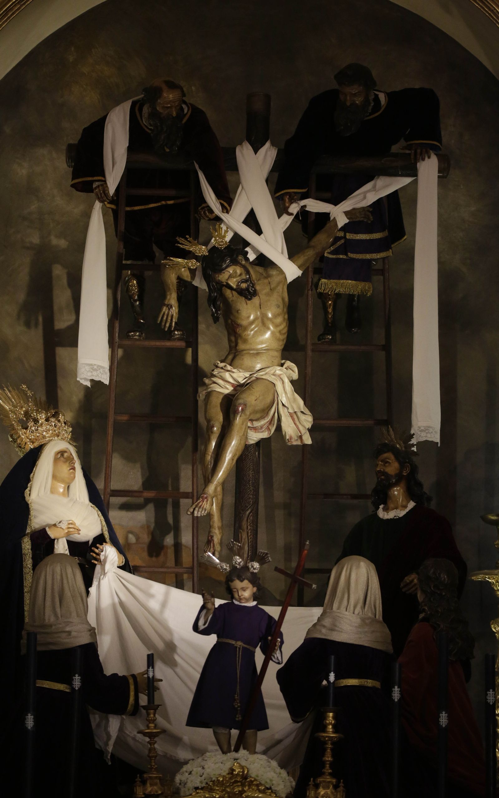 Las imágenes del Cristo de la Quinta Angustia tras su restauración