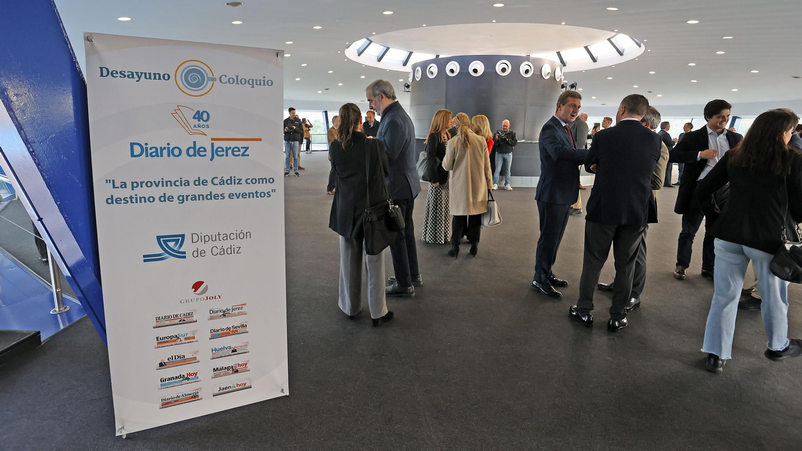 Desayuno de la Provincia de Cádiz como destino de grandes eventos