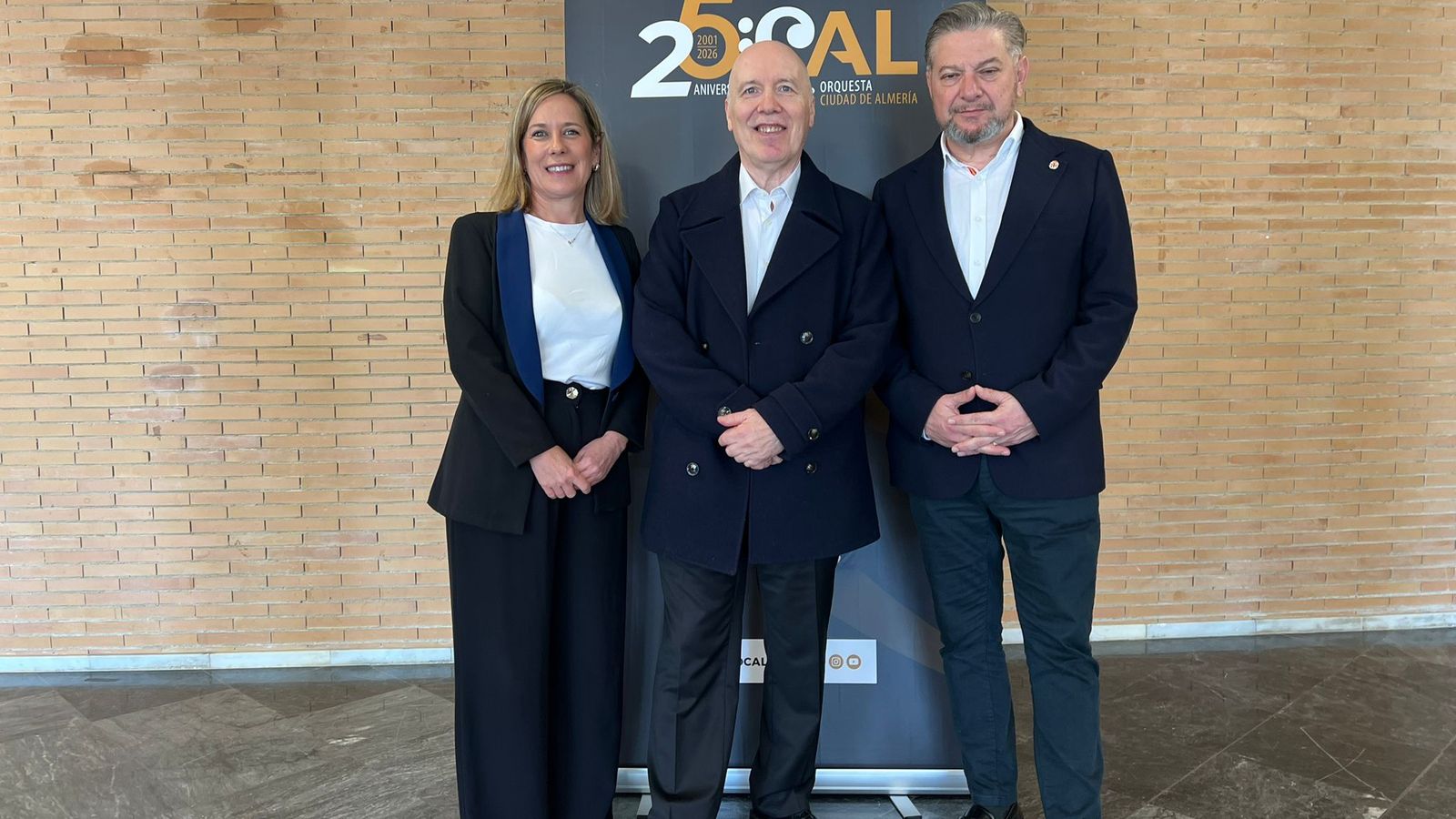 Amalia Martín, Michael Thomas y Diego Cruz.