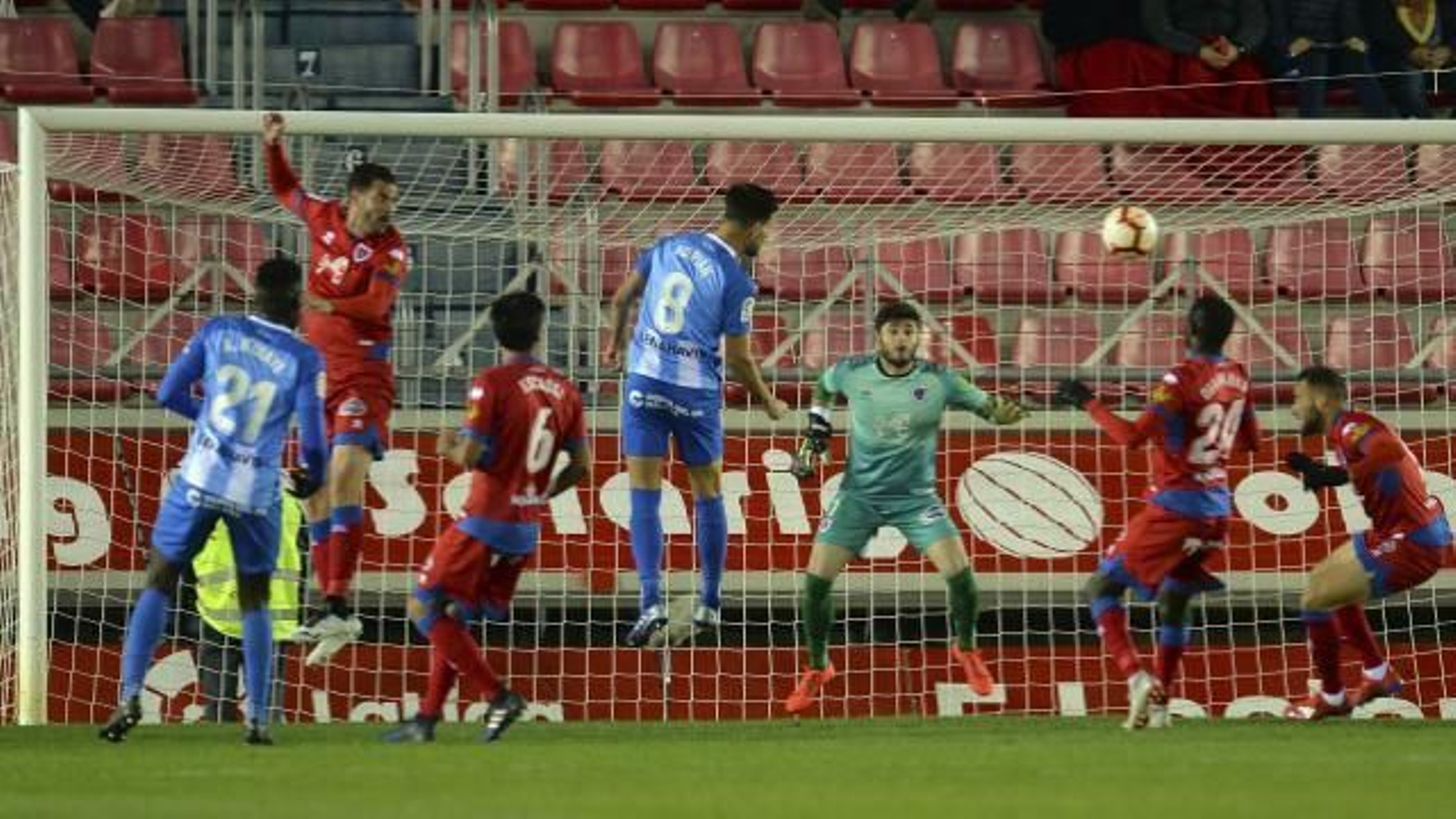 Las fotos del Numancia - Málaga CF