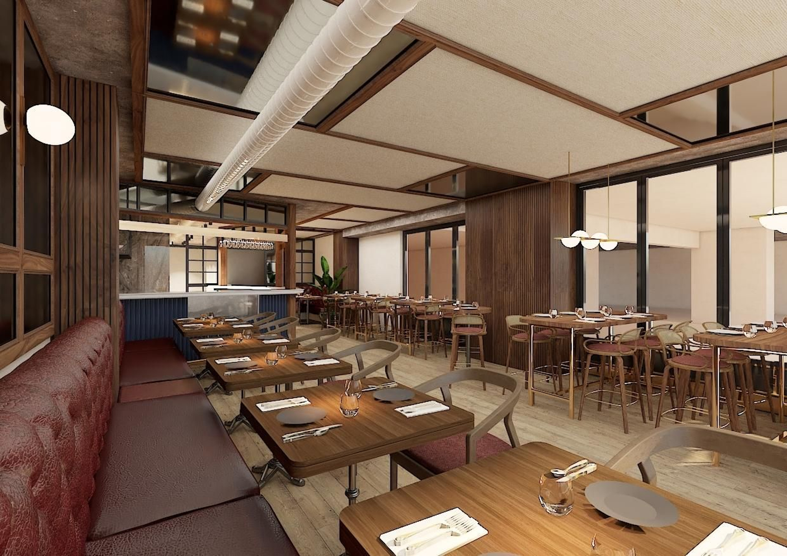 El proyecto de decoración del nuevo Manolo Mayo ha corrido a cargo del estudio sevillano Persevera Producciones, responsable, entre otros, de la decoración del Hotel EME o del recientemente inaugurado Casa Ozama.