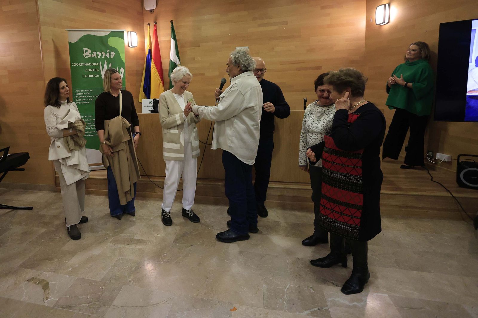 Fotos del acto por el 35 aniversario de la coordinadora Barrio Vivo de Algeciras