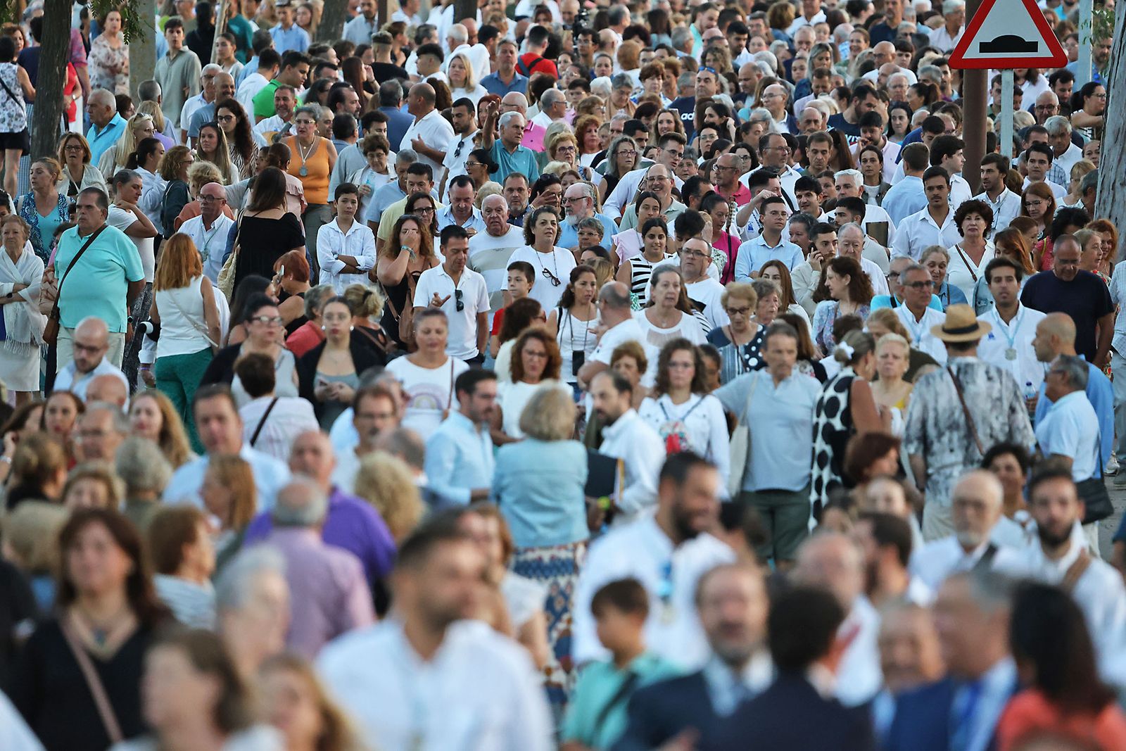 La bajada de la Virgen de La Cinta en imágenes