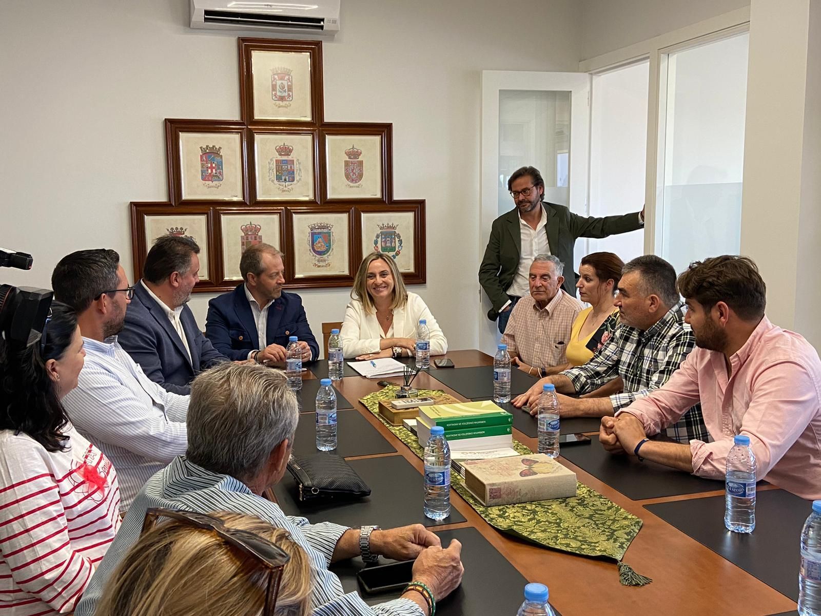 Marifrán Carazo, en la Federación Andaluza de Caza