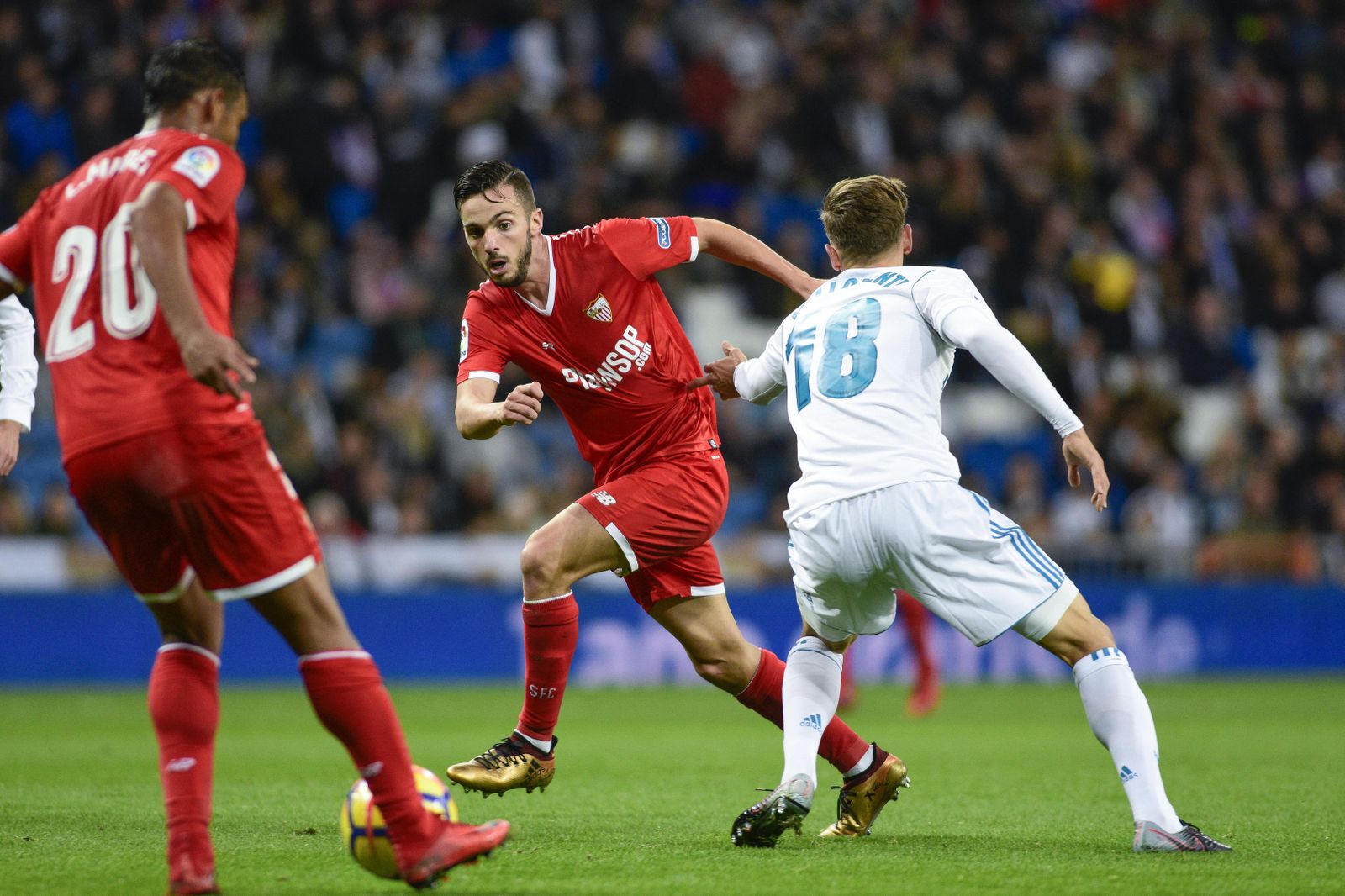 Las imágenes del Real Madrid-Sevilla