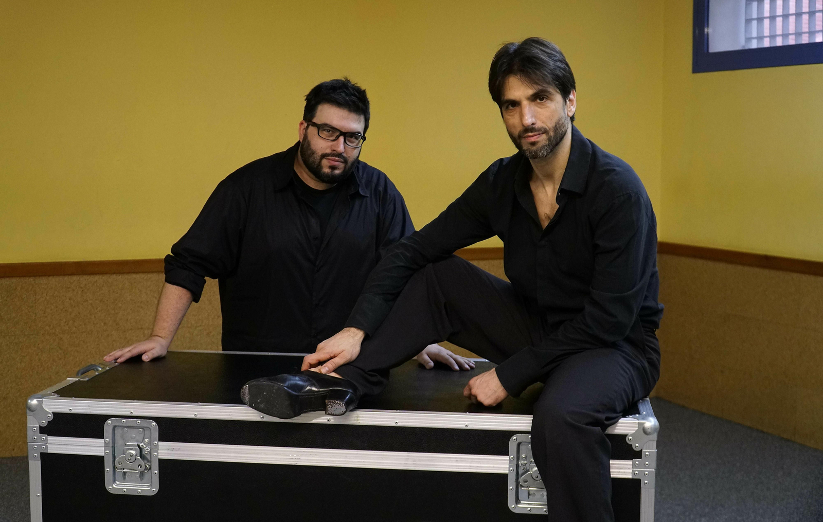 Rafael Estévez y Valeriano Paños encarnan al Empresario Diaghilev y a Massine respectivamente.