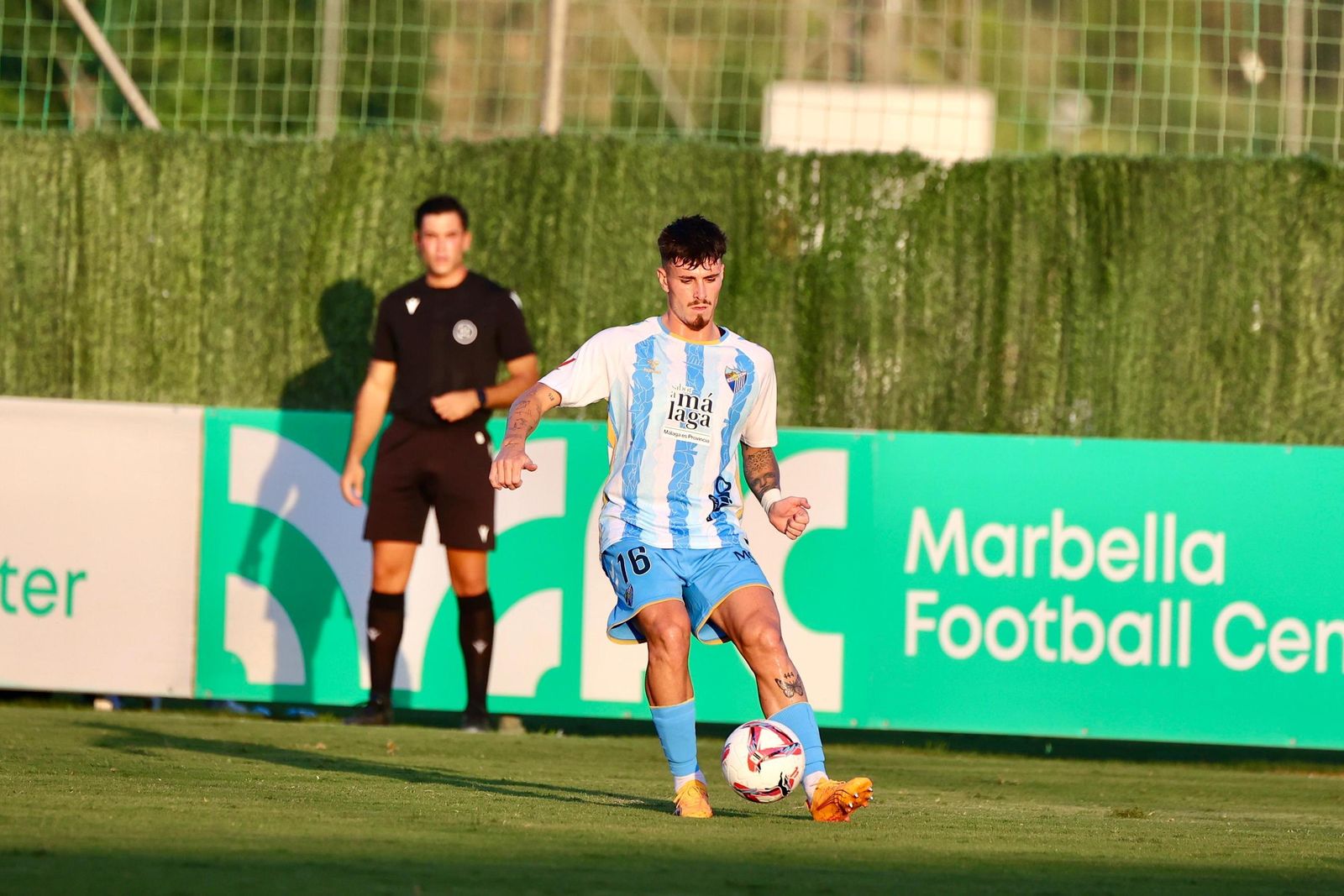 El Málaga CF - Almería de pretemporada, en fotos