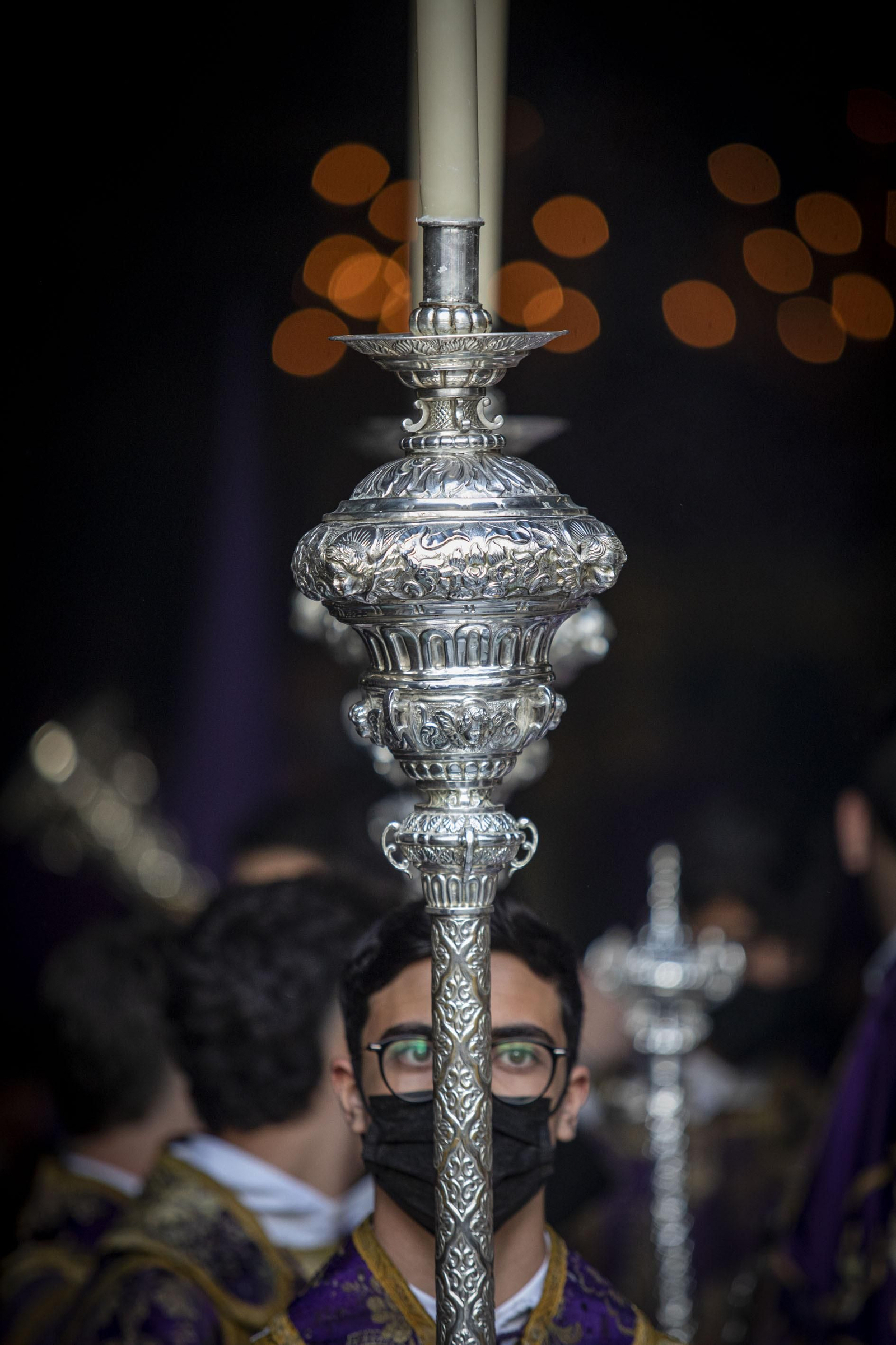 Las imágenes de la cofradía de Humildad y Paciencia en la Semana Santa de Cádiz 2022