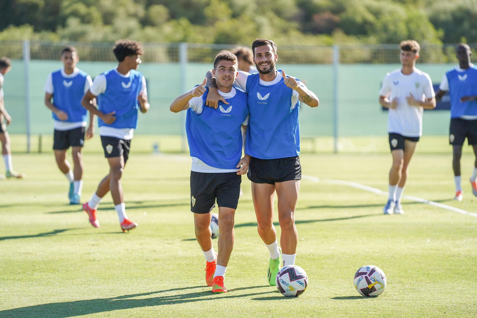 Francisco Portillo, en pretemporada.