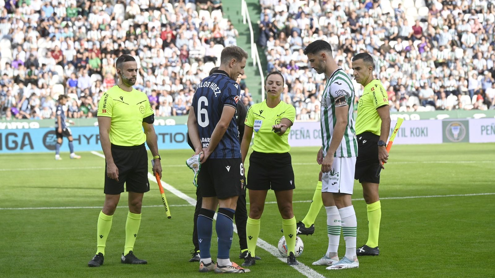 Huerta de Aza, antes del Córdoba CF - Burgos de esta temporada.