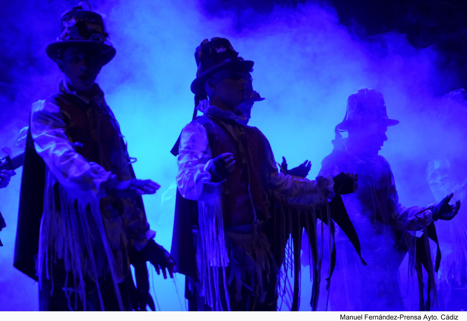 La comparsa 'El pequeño fantasma'