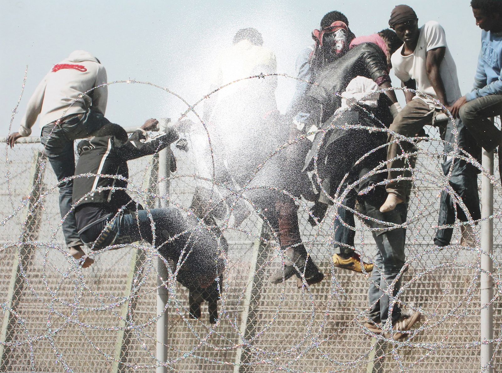 'Salta la valla' de Alonso Gil.