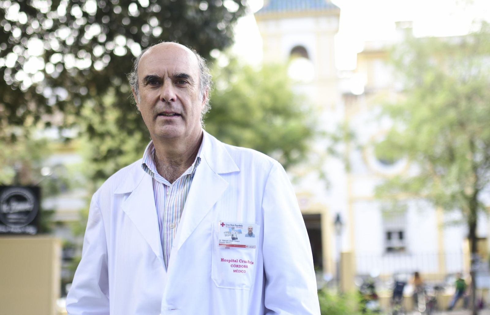 El nuevo director médico del Hospital Cruz Roja, Manuel López Obispo.