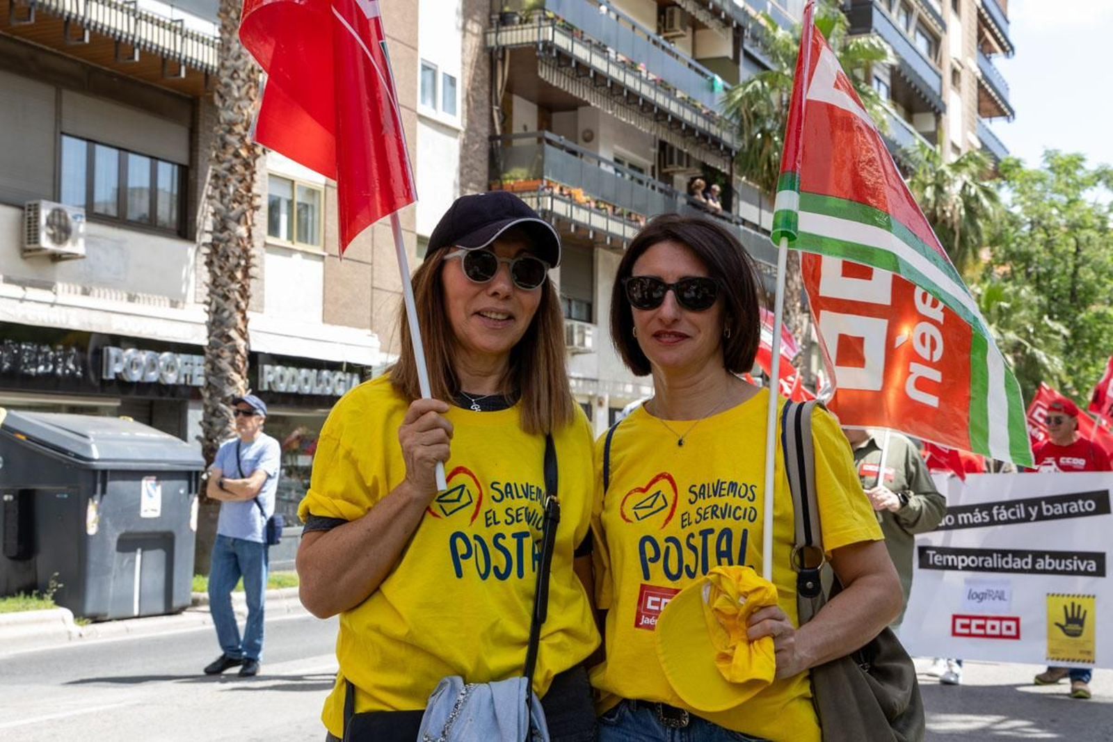 Manifestación convocada por el 1º de Mayo