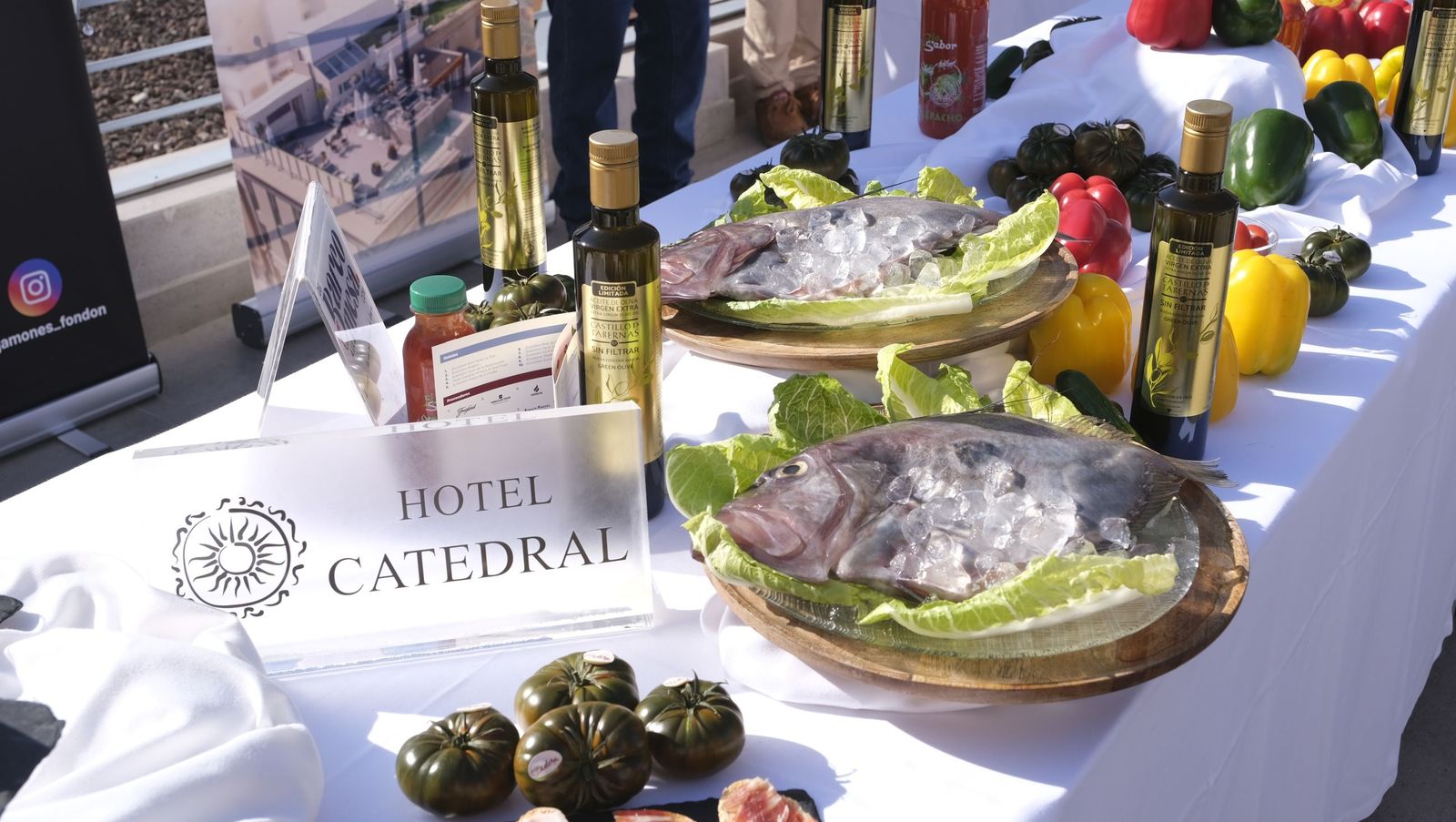 La muestra gastronómica 'Almería con Sabor' en el Hotel Catedral, en fotos