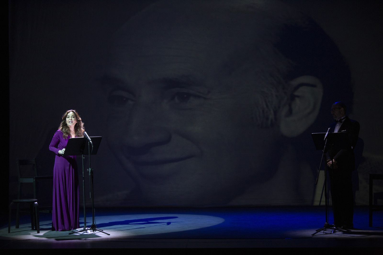 Blanca Marsillach, en 'Una noche con los clásicos'.