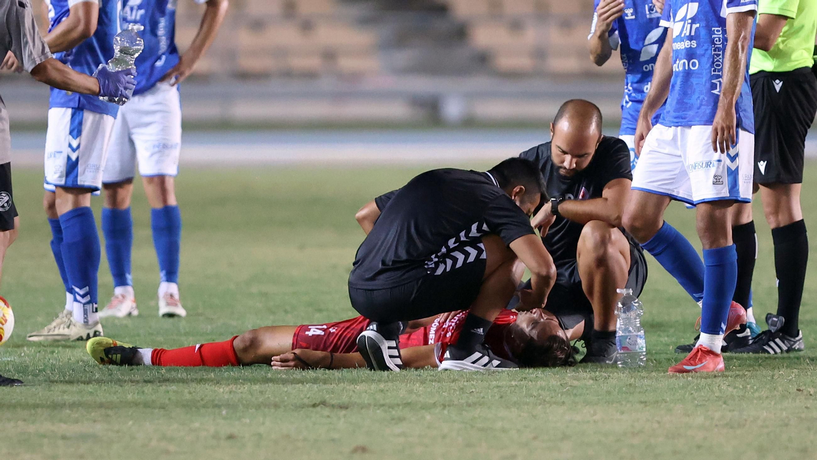 Imágenes del Xerez DFC y la Deportiva Minera en Chapín