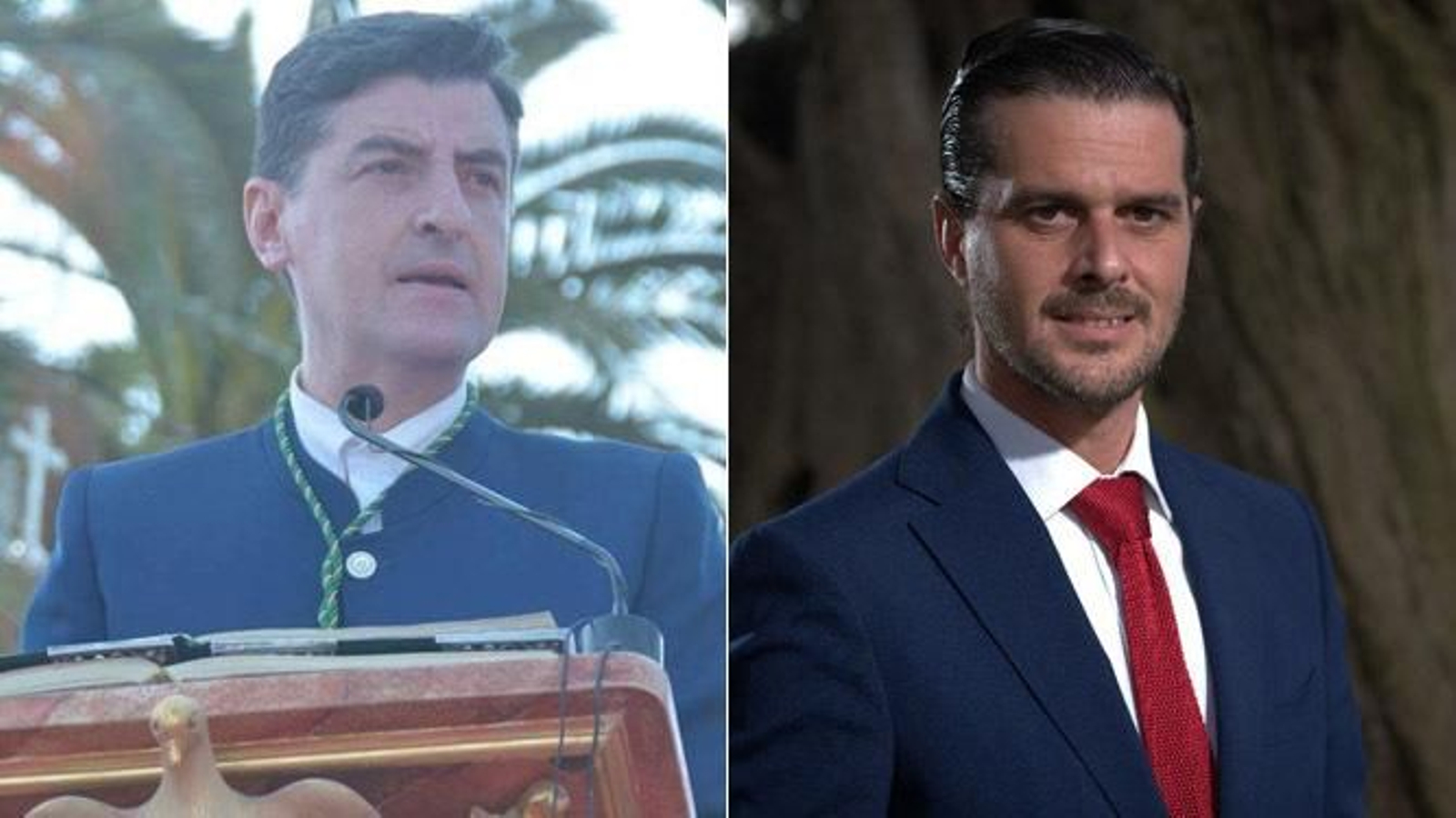 Santiago Padilla y Martín Contreras presentan sus candidaturas a la Matriz de Almonte.